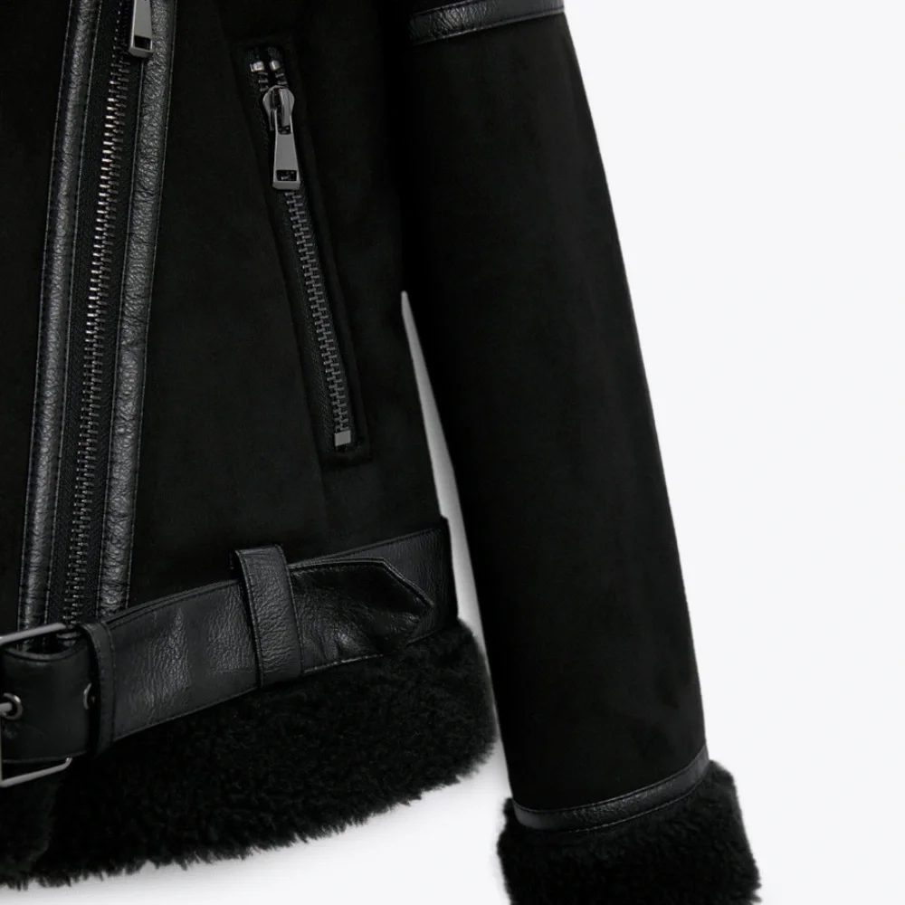 ZARA DOUBLE-FACED JACKET XS - Picture 6 of 7